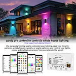 LED fence wall lights
